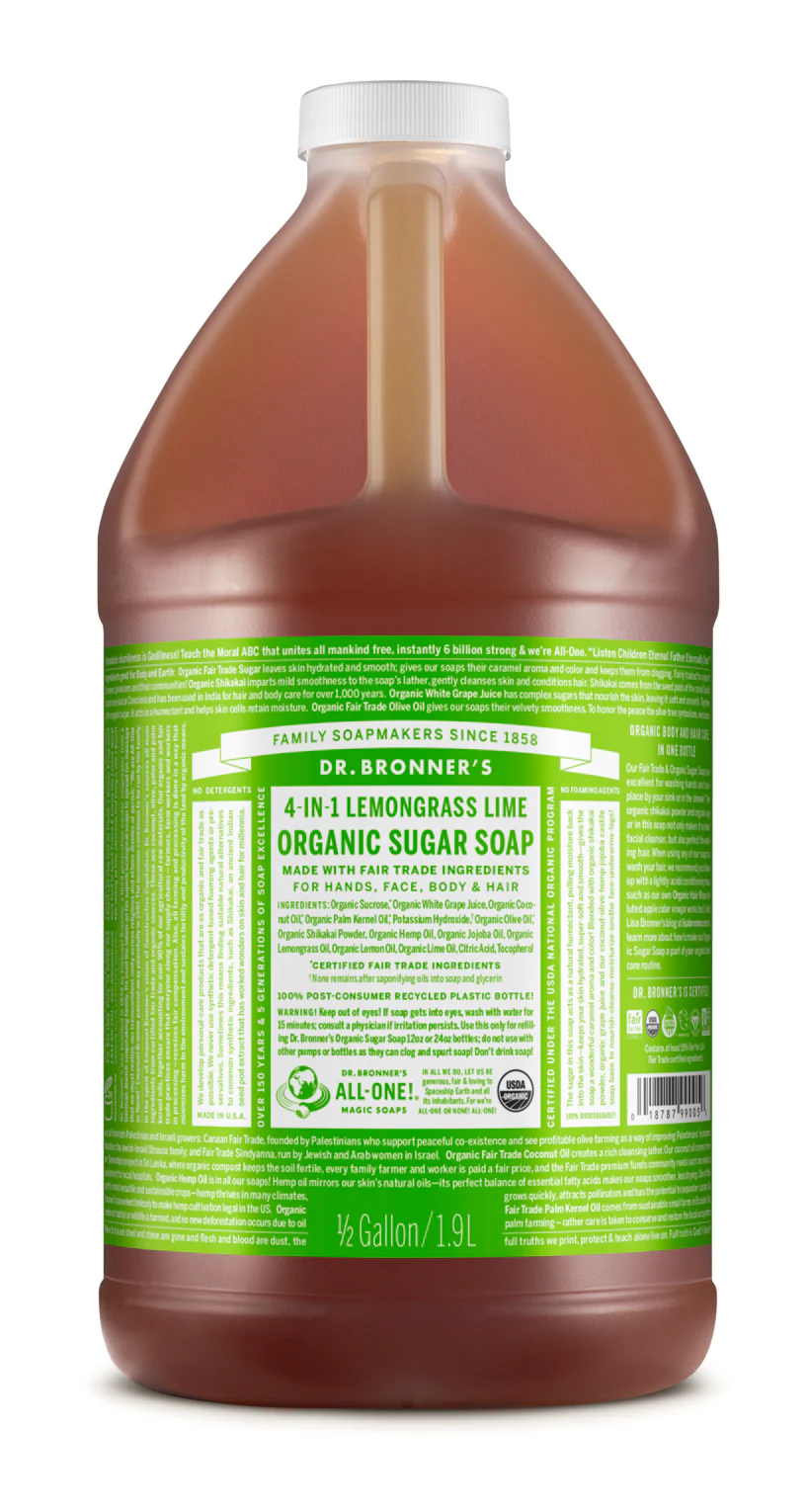 Zitronengras-Limette - BIO SUGAR SOAP - Image 3